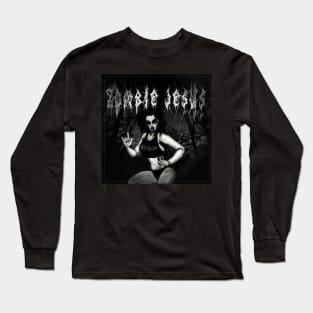 Zombie Jesus and the Jerk Disciples CD cover Long Sleeve T-Shirt